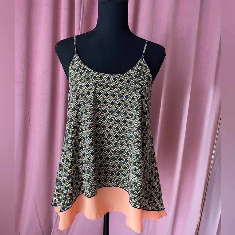 Flowy Floral Double Layer Camisole